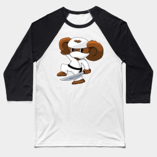 Cute and Adorable Big Ears Sword Ninja Cheburashka Baseball T-Shirt